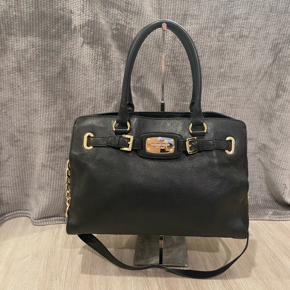 Michael Kors Pebbled Leather Satchel